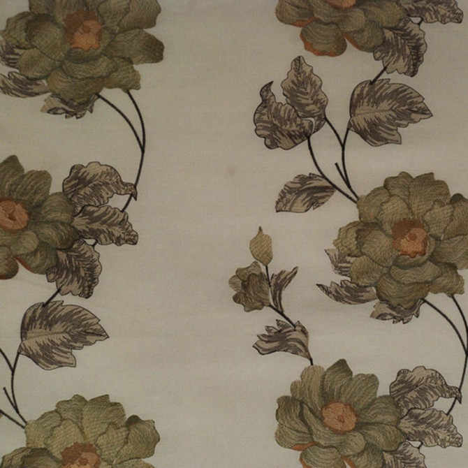 RM CoCo Fabric Monumental Frosty Grand Scale - Wesco 100% Polyester Embroidery 100% Rayon Base See Sample 0 Horizontal: 26.5 and Vertical: 19 53 - My Fabric Connection -