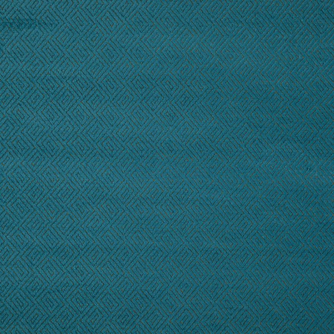 Maxwell Fabric Magellan # 854 Peacock Colorguard-Amazonia 100% POLYESTER TURKEY V-1.5" H-1.4" 54.3" - My Fabric Connection -