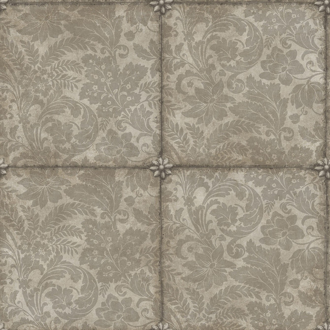 Cole & Son Wallcovering King S Argent M Glvr Foil COLE & SON HISTORIC ROYAL PALACES-GREAT MASTERS NON WOVEN - 100% United Kingdom Horizontal: 20.5 and Vertical: 20.5 20.5 - My Fabric Connection -