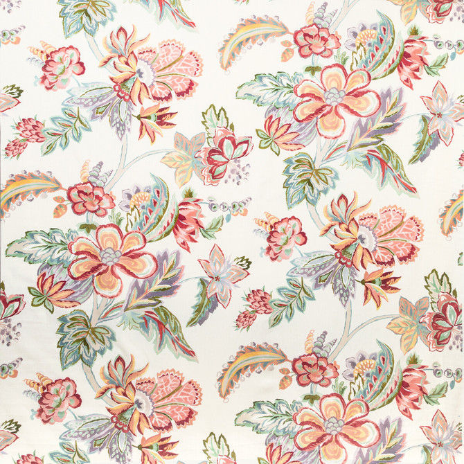 Lee Jofa Fabric Augustine Print Multi AVONDALE LINEN - 100% Italy Horizontal: 55.12 and Vertical: 41.34 55.12 - My Fabric Connection -