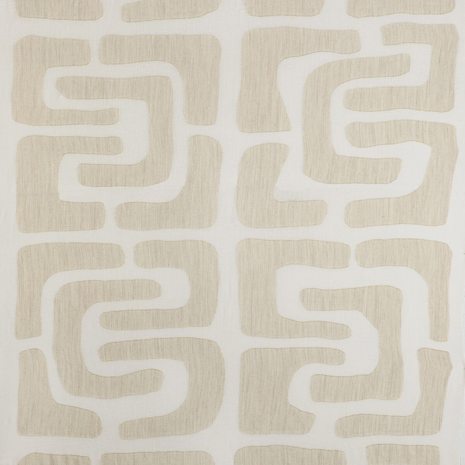 Kravet Couture Fabric Oui Grande Ivory Fabric ACRYLIC - 30%;POLYESTER - 30%;LINEN - 25%;WOOL - 10%;VISCOSE - 5% Italy </p><p>Repeat: H: 10.43, V: 10.43 125.98 - My Fabric Connection -