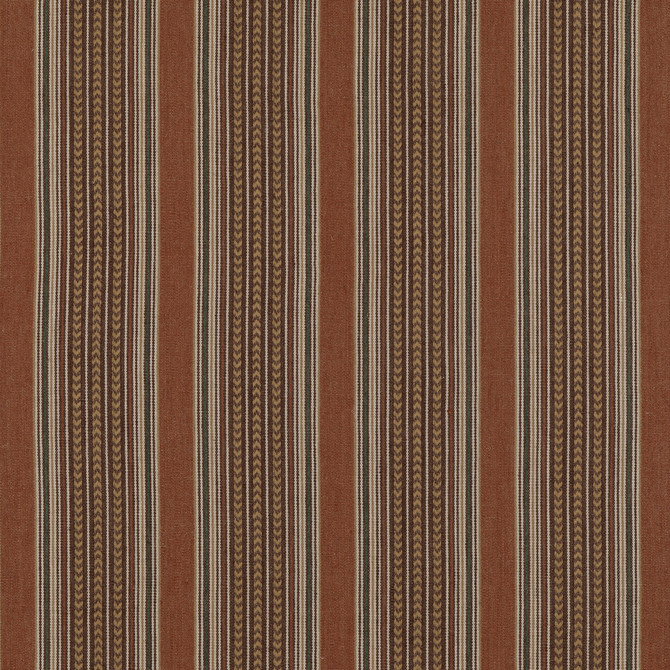 Mulberry Fabric Berber Stripe Spice MULBERRY STRIPES II COTTON - 68%;JUTE - 32% India Horizontal: 8.865 and Vertical: 52.796 - My Fabric Connection -