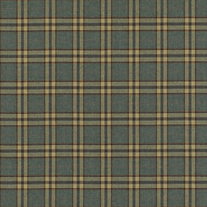 Mulberry Fabric Ghillie Teal MULBERRY WOOLS IV WOOL - 100% United Kingdom MEDIUM Horizontal: 4.4522 and Vertical: 4.728 57.918 - My Fabric Connection -