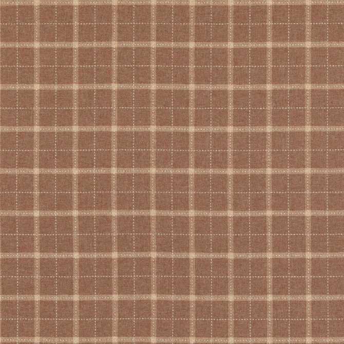Mulberry Fabric Bowmont Russet Fabric WOOL - 100% United Kingdom MEDIUM </p><p>Repeat: H: 3.546, V: 3.94 56.736 - My Fabric Connection -