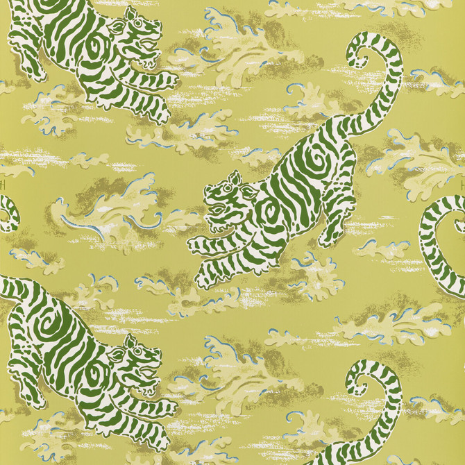 Lee Jofa Wallcovering Bongol Paper Kiwi MINDORO WALLPAPER PAPER - 100% United States Horizontal: 27 and Vertical: 19 27 - My Fabric Connection -