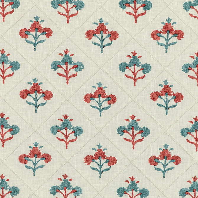 Kravet Basics Fabric Kravet Basics Rajaflower-19 Fabric POLYESTER - 68%;COTTON - 32% India HEAVY </p><p>Repeat: H: 4.25, V: 4.125 54 - My Fabric Connection -