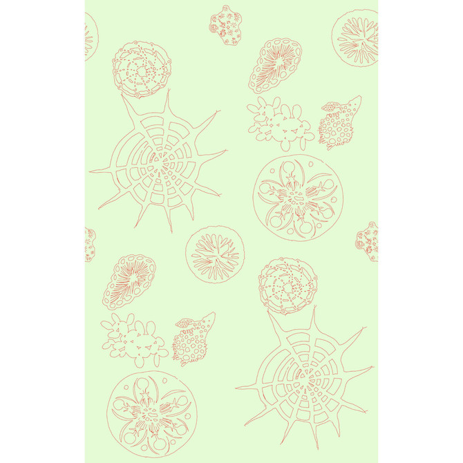 Kravet Couture Wallcovering Telescopic P Coral Sea PAPERSCAPE ARTIST SERIES PAPER - 100% United States Horizontal: 27 and Vertical: 72 27 - My Fabric Connection -
