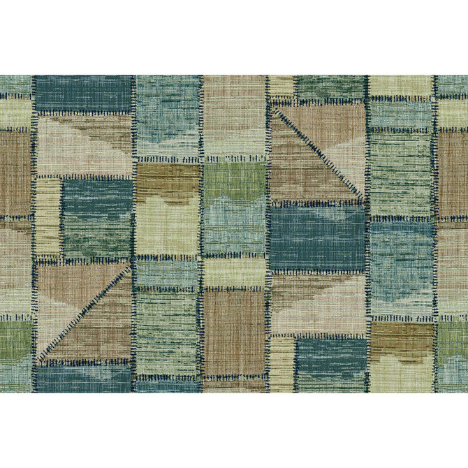 Kravet Couture Wallcovering Patchwork 10243 MISSONI HOME WALLCOVERINGS 03 VINYL ON NON WOVEN - 100% Italy Horizontal: 39 and Vertical: 26.77 39 - My Fabric Connection -