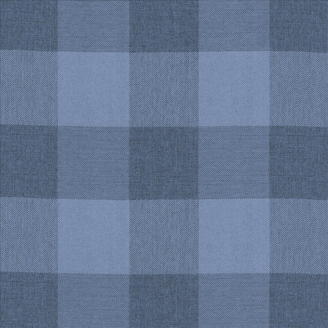 Kasmir Fabric Athena Check Indigo 1472 100% Polyester
 INDIA 51,000 Wyzenbeek Double Rubs </p><p>Repeat: Horizontal: 7 6/8 inches and Vertical: 8 inches 54 - My Fabric Connection -