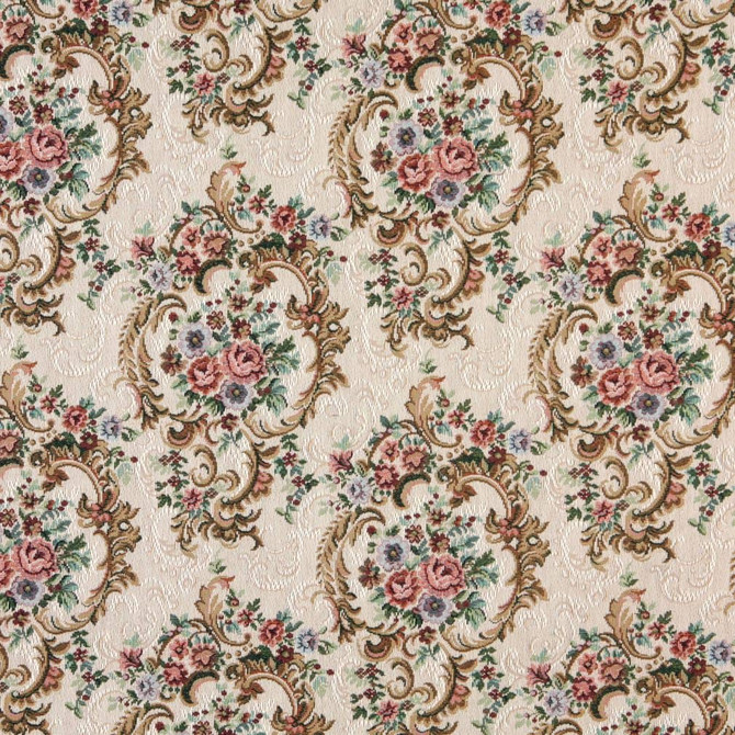 Charlotte Fabric D2065 Jewel Tapestry Classics II 60% Polyester, 40% Cotton Asia Exceeds 30,000 Wyzenbeek Rubs (Heavy Duty) </p><p>Repeat: Horizontal: 14" x Vertical: 14" 54 Inches - My Fabric Connection -