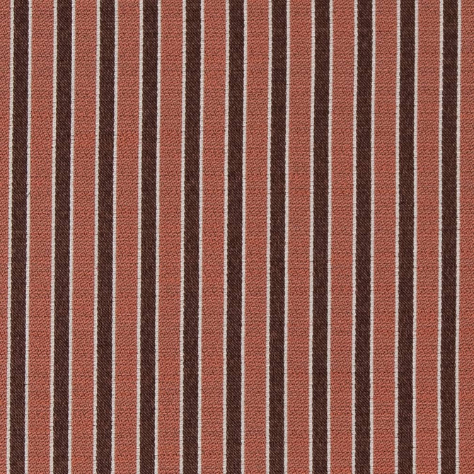 Charlotte Fabric D2131 Salmon Stripe Small Scale Patterns 100% Woven Polyester Asia Exceeds 100,000 Wyzenbeek Rubs (Heavy Duty) </p><p>Repeat: Horizontal: 1" 54 Inches - My Fabric Connection -