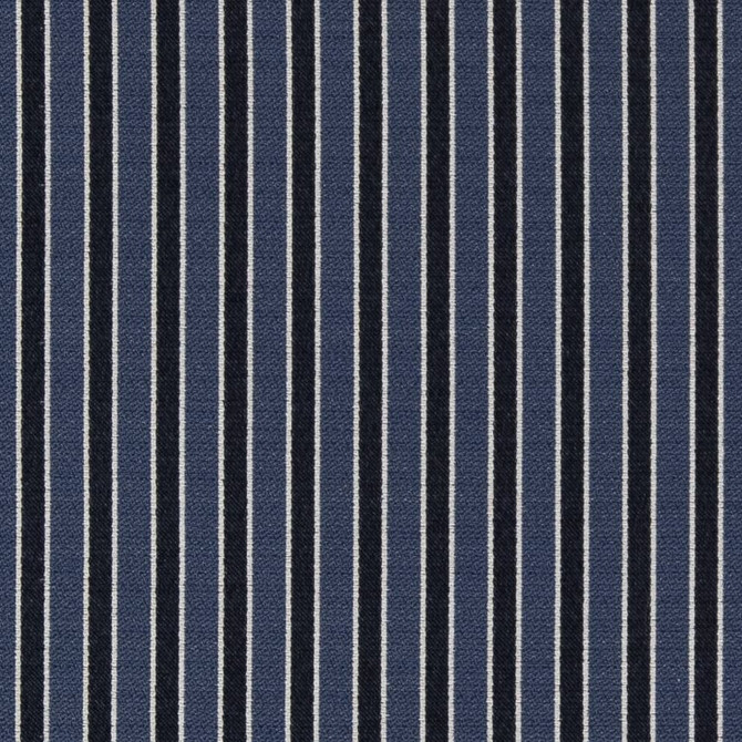 Charlotte Fabric D2134 Wedgewood Stripe Small Scale Patterns 100% Woven Polyester Asia Exceeds 100,000 Wyzenbeek Rubs (Heavy Duty) </p><p>Repeat: Horizontal: 1" 54 Inches - My Fabric Connection -