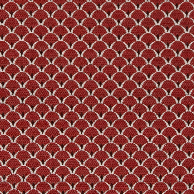 Charlotte Fabric D2142 Ruby Scales Small Scale Patterns 100% Woven Polyester Asia Exceeds 100,000 Wyzenbeek Rubs (Heavy Duty) </p><p>Repeat: Horizontal: 1" x Vertical: 1" 54 Inches - My Fabric Connection -
