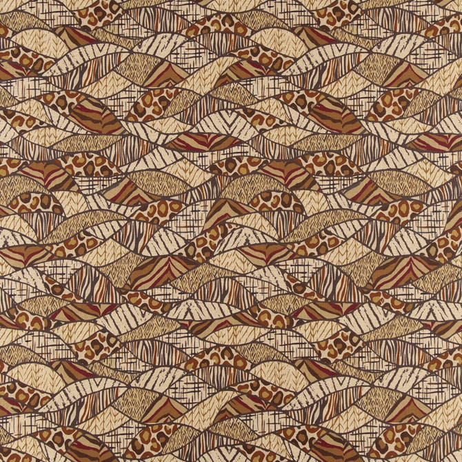 Charlotte Fabric CB800-305 Shades of Cocoa 100% Polyester Asia Exceeds 80,000 Wyzenbeek Rubs (Heavy Duty) </p><p>Repeat: Horizontal 18.5" x Vertical 26" 54 Inches - My Fabric Connection -