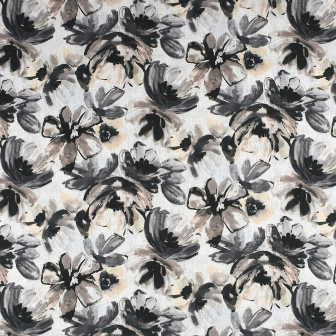 Greenhouse Fabric S2315 Ebony - 92% Polyester, 8% Linen China 100000 None 54" - My Fabric Connection -