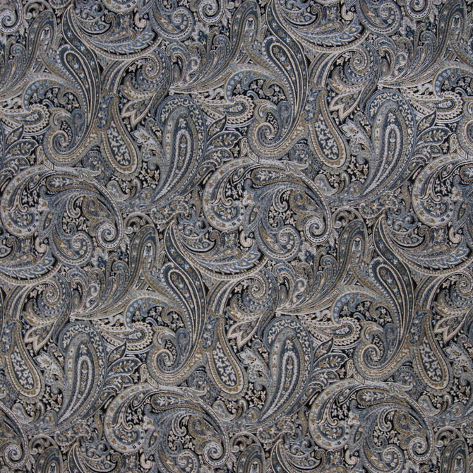 Greenhouse Fabric B4074 Espresso - 63% Rayon, 37% Polyester China 30000 14.5" H, 31" V 54" - My Fabric Connection -