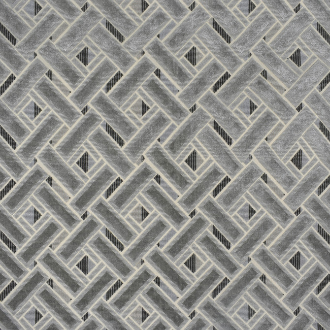 Greenhouse Fabric S2565 Sterling 59% Rayon, 41% Polyester Indonesia 15,000 double rubs </p><p>Repeat: 14" H, 15" V 54" - My Fabric Connection -