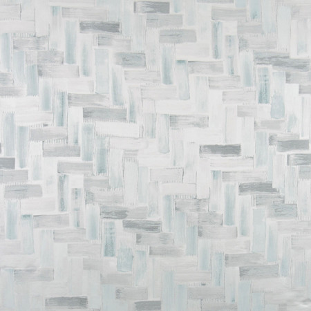 Carole Fabric Stroke Of Luck Silver Blue Steel 65% Polyester, 35% Viscose China 30" V, 29" H 58" - My Fabric Connection -