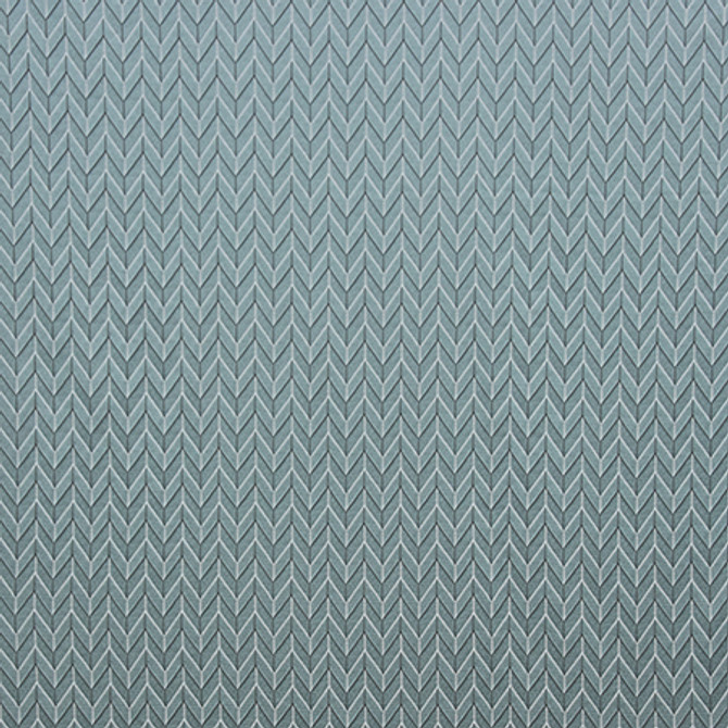 Carole Fabric This Way Water Blue Steel 100% Polyester China 1 3/4" V, 1 3/4" H 54" - My Fabric Connection -