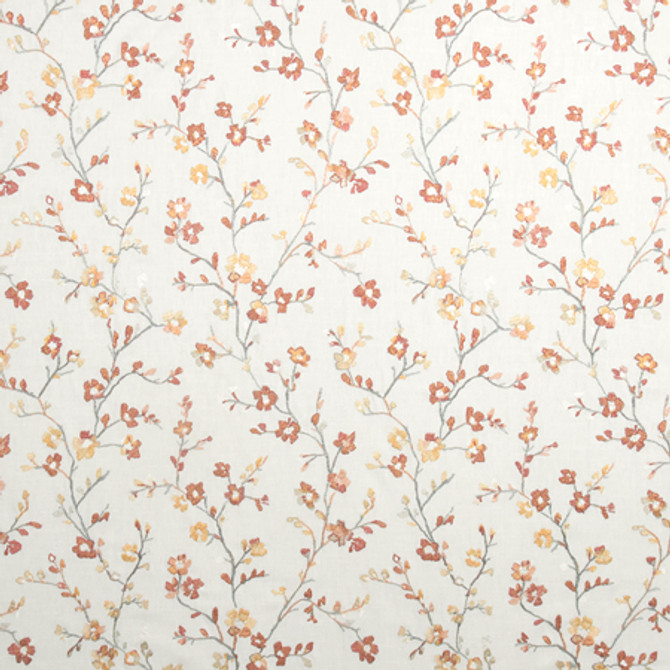 Carole Fabric Flower Trail Blossom From The Heart 58% Cotton, 42% Polyester India 6,000 Wyzenbeek Double Rubs </p><p>Repeat: 18 1/2" V, 17 1/2" H 52.25" - My Fabric Connection -