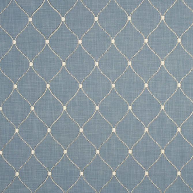 Carole Fabric Made You Smile Chambray From The Heart 100% Polyester India 6,000 Wyzenbeek Double Rubs </p><p>Repeat: 6 3/8" V, 4 1/2" H 53" - My Fabric Connection -