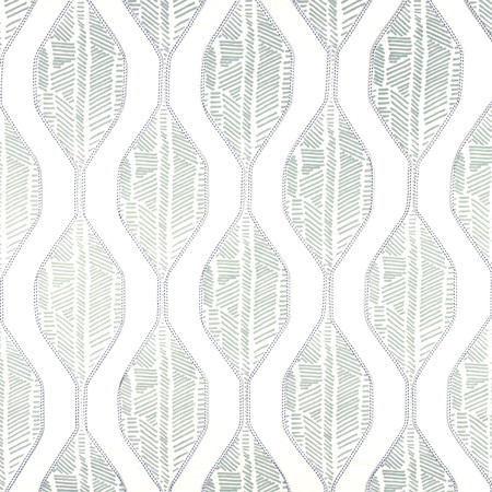 Carole Fabric Tunnel Between Spa Muse 80% Cotton, 20% Polyester India 11" V, 9" H 52" - My Fabric Connection -