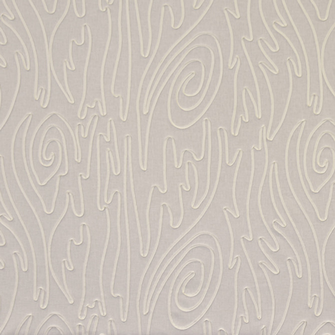 Carole Fabric Twist About Winter White Muse 65% Cotton, 35% Recycled Polyester India 18 1/4" V, 25 1/2" H 51" - My Fabric Connection -