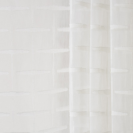 Carole Fabric Perfect Weather Cotton Sheer Philosophy 100% Polyester Turkey 3 3/4" V, 3 1/2" H 118" - My Fabric Connection -