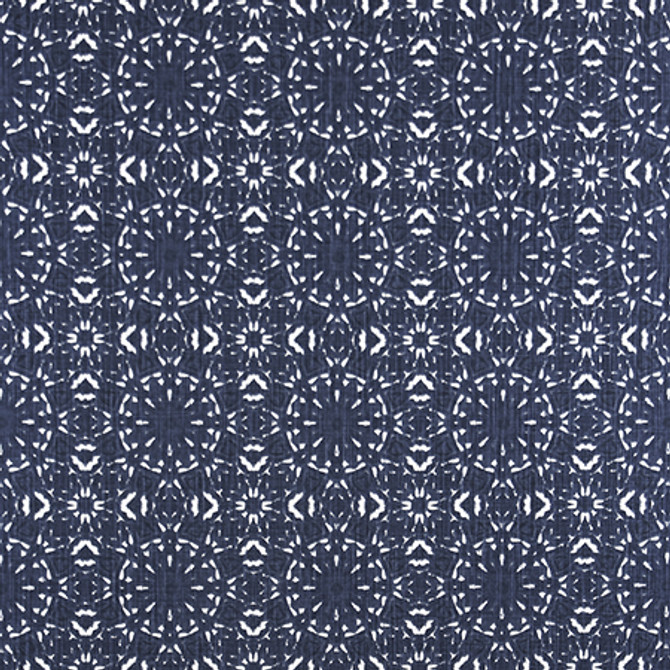 Carole Fabric Hidden Sun Space Blue Well-Traveled 100% Cotton Pakistan 30,000 Wyzenbeek Double Rubs </p><p>Repeat: 6 3/4" V, 6 3/4" H 54" - My Fabric Connection -