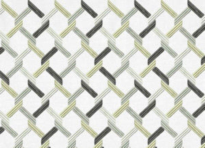 Norbar Fabric Oriole Grey Linen HEAT WAVE 100% SOLUTION DYED POLY CHINA 5 3/4"V 4 1/2"H 54 - My Fabric Connection -