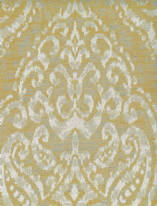 Norbar Fabric Carlos Gold SPLENDOR 83% POLYESTER 17% VISCOSE CHINA 26"V 9 7/8"H 55 - My Fabric Connection -