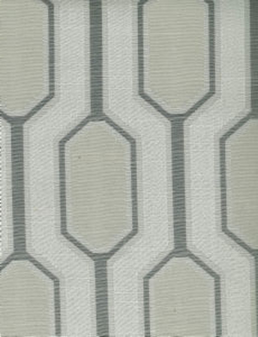 Norbar Fabric Comedy Silver SPLENDOR 66% POLYESTER 17% VISCOSE CHINA 8 1/2"V 5"H 54" - My Fabric Connection -