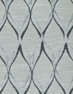 Norbar Fabric Corolla Light Blue SPLENDOR 83% POLYESTER 17% VISCOSE CHINA 6 3/4"V 2 1/2"H 55 - My Fabric Connection -