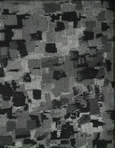 Norbar Fabric Minute Black SPLENDOR 100% POLYESTER AND LUREX CHINA 12 1/4"V 13 3/4"H 108 - My Fabric Connection -