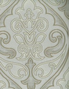 Norbar Fabric Quota Dove SPLENDOR 100% POLYESTER INDIA 18 3/8"V 9 1/4"H 57 - My Fabric Connection -