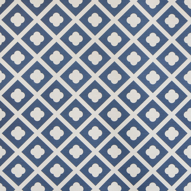 Lee Jofa Fabric Jardin Dark Navy On Ecru Fabric LINEN - 67%;COTTON - 33% United Kingdom HEAVY </p><p>Repeat: H: 6.69, V: 6.69 53.54 - My Fabric Connection -