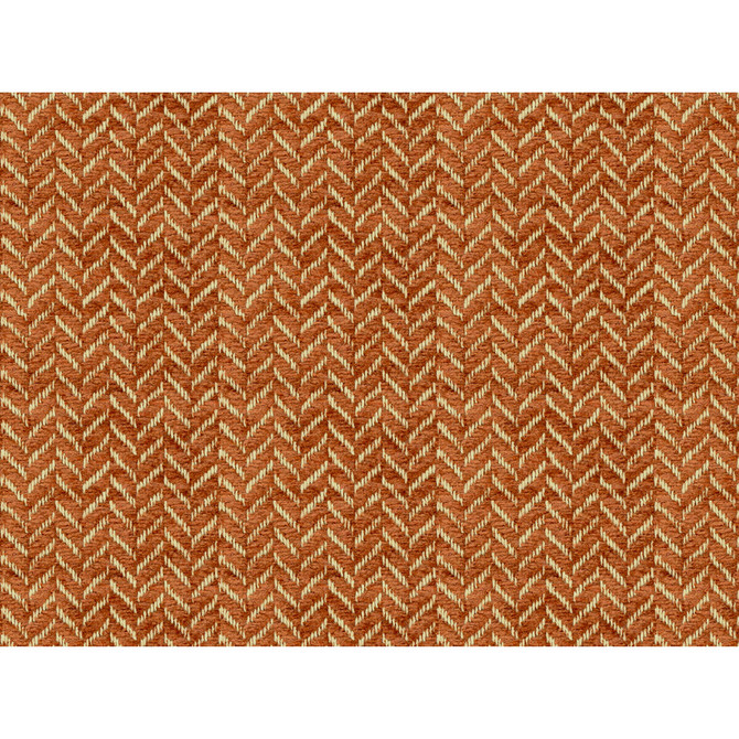 Brunschwig & Fils Fabric Mottaret Chenille Spice Fabric COTTON - 51%;RAYON - 49% United States </p><p>Repeat: H: 0.5, V: 0.25 54 - My Fabric Connection -