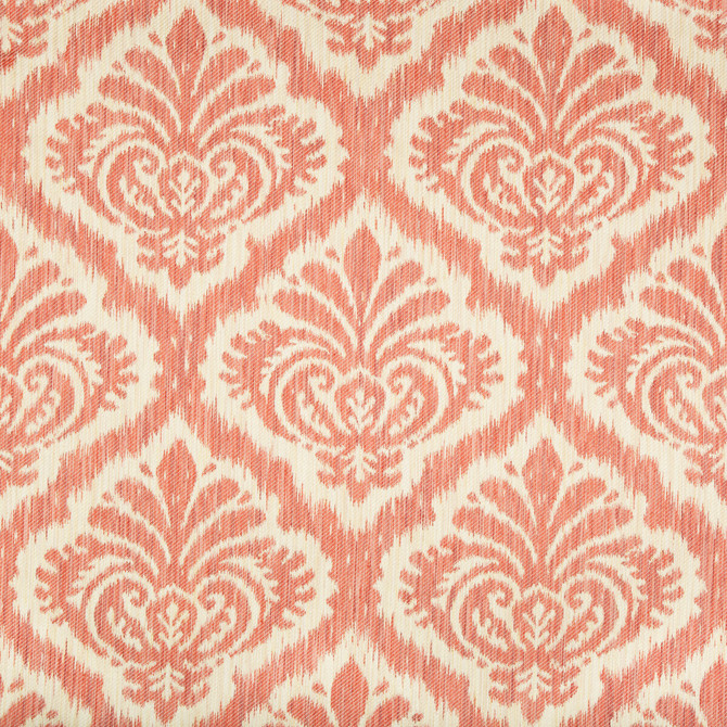 Brunschwig & Fils Fabric Durbar Tait Strie Ii Rose Fabric COTTON - 54%;VISCOSE - 32%;LINEN - 14% Italy HEAVY </p><p>Repeat: H: 14, V: 16.5 55 - My Fabric Connection -