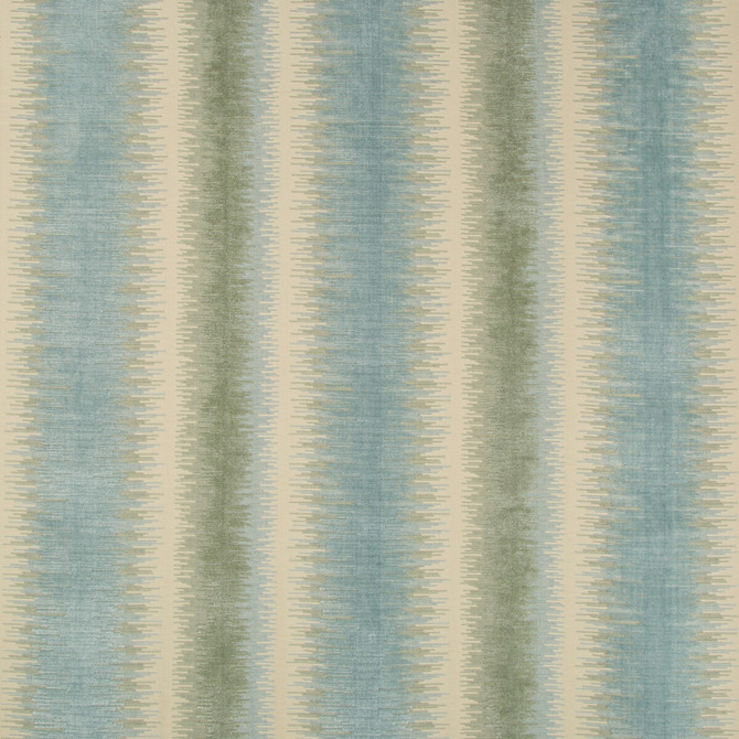 Brunschwig & Fils Fabric Bromo Velvet Seafoam Fabric VISCOSE - 56%;COTTON - 44% India HEAVY </p><p>Repeat: H: 8.88, V: 23 54 - My Fabric Connection -