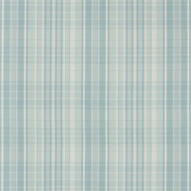 Brunschwig & Fils Fabric Guernsey Check Aqua Fabric COTTON - 100% India </p><p>Repeat: H: 13.7, V: 13.6 53.5 - My Fabric Connection -