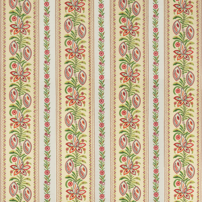 Brunschwig & Fils Fabric Henner Emb Spring Fabric COTTON - 75%;POLYESTER - 25% India </p><p>Repeat: H: 17.32, V: 15.74 51 - My Fabric Connection -