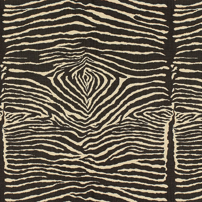 Brunschwig & Fils Fabric Le Zebre Black Fabric LINEN - 100% United States </p><p>Repeat: H: 24.5, V: 27 48 - My Fabric Connection -
