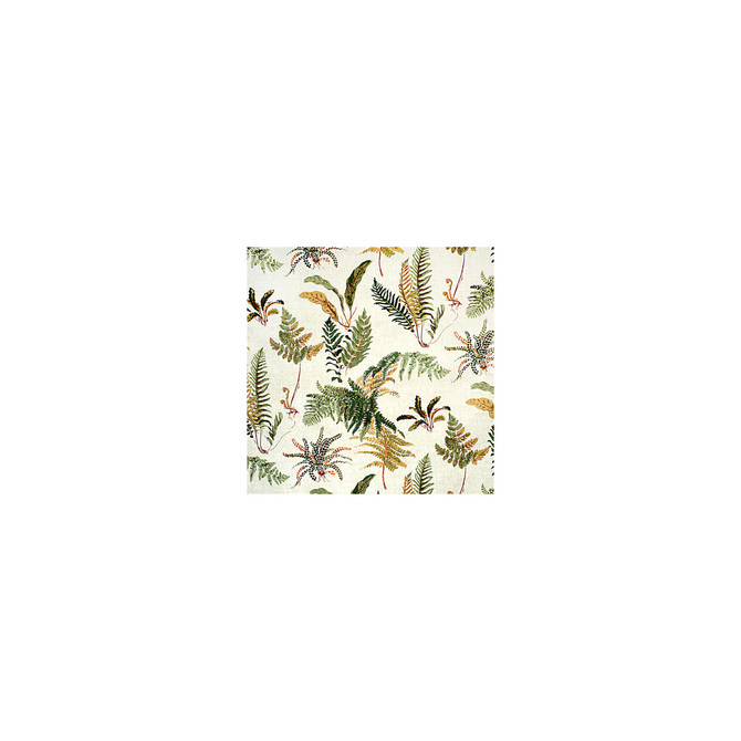 Brunschwig & Fils Fabric Les Fougeres Ivory Fabric COTTON - 50%;LINEN - 50% United States </p><p>Repeat: H: 34.5, V: 23.5 54 - My Fabric Connection -