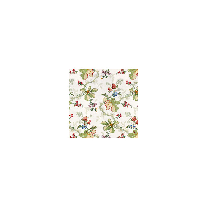 Brunschwig & Fils Fabric Fabriano Cotton And Linen Print White Fabric LINEN - 51%;COTTON - 49% United States </p><p>Repeat: H: 27, V: 36.5 54 - My Fabric Connection -