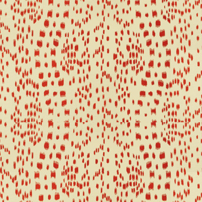 Brunschwig & Fils Fabric Les Touches Cotton Print Red Fabric COTTON - 100% United States </p><p>Repeat: H: 24, V: 13.5 52 - My Fabric Connection -