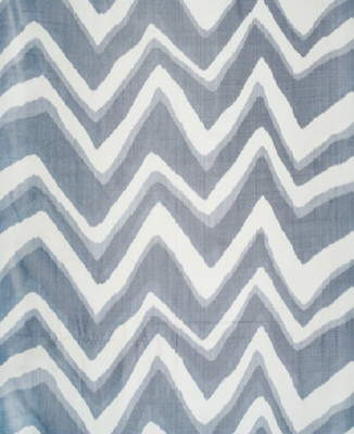 Brunschwig & Fils Fabric Chevron Bar Silk Warp Print Marine Fabric SILK - 100% Philippines </p><p>Repeat: H: 50, V: 19 50 - My Fabric Connection -