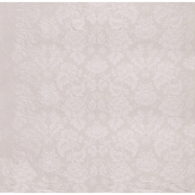 Brunschwig & Fils Fabric Moulins Damask Snow Fabric COTTON - 72%;SILK - 28% France LIGHT </p><p>Repeat: H: 25.5, V: 18 51 - My Fabric Connection -