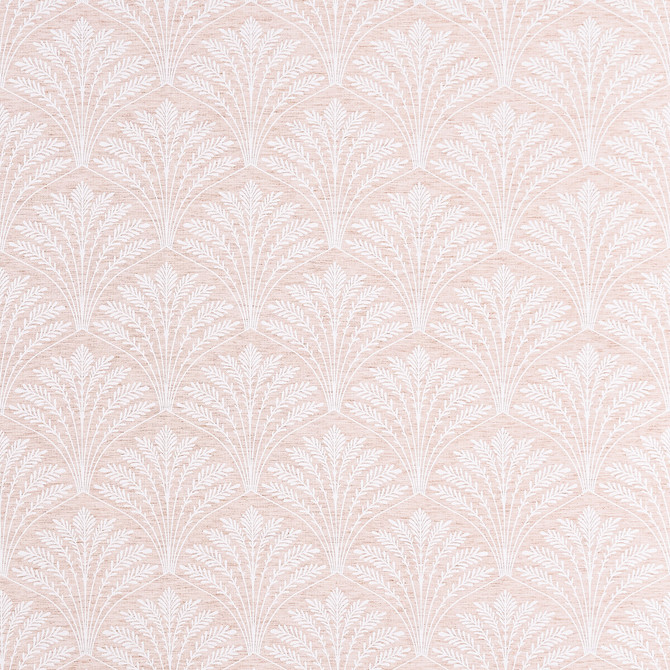 Clarke And Clarke Fabric Freja Blush Fabric POLYESTER - 92%;COTTON - 8% India </p><p>Repeat: H: 9, V: 9.06 55 - My Fabric Connection -