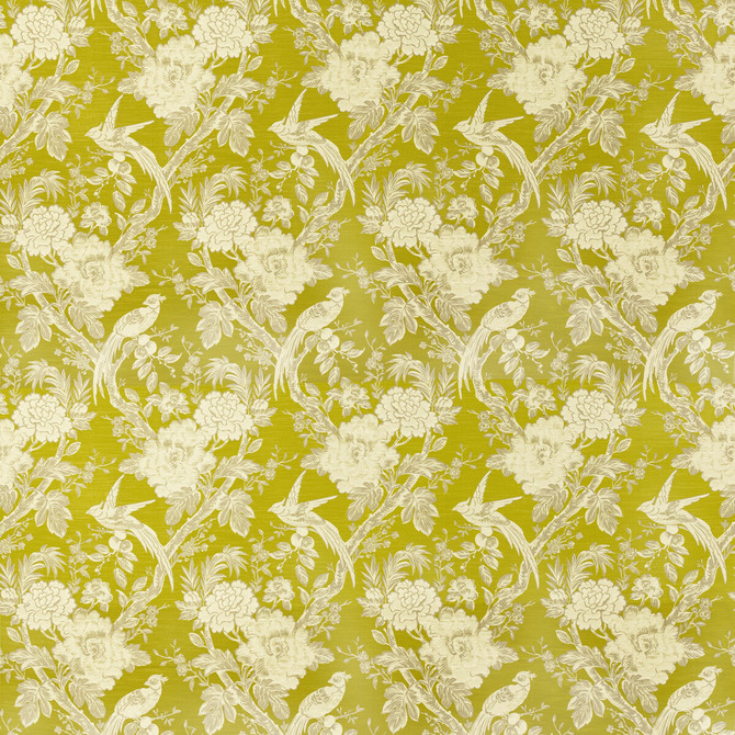 Clarke And Clarke Fabric Avium Chartreuse Fabric POLYESTER - 62%;COTTON - 38% India </p><p>Repeat: H: 14, V: 29.53 56 - My Fabric Connection -