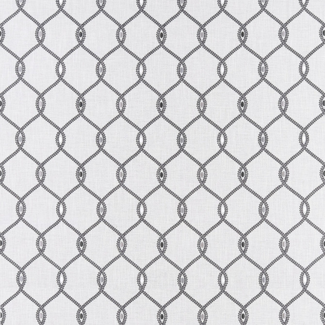 Clarke And Clarke Fabric Opus Charcoal Fabric COTTON - 46%;POLYESTER - 39%;VISCOSE - 15% India </p><p>Repeat: H: 10.75, V: 9.18 54 - My Fabric Connection -